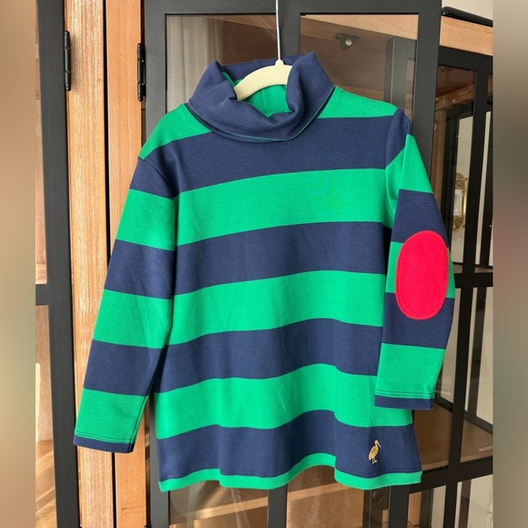 The Beaufort Bonnet Company Other - TBBC Tenley Tunic Kiawah Kelly Green Nantucket Navy Stripe elbow patches dress